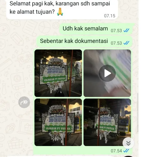 Pengiriman Papan Bunga Selamat Beji Depok
