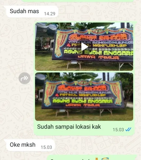 Pengiriman Papan Bunga Beji Depok